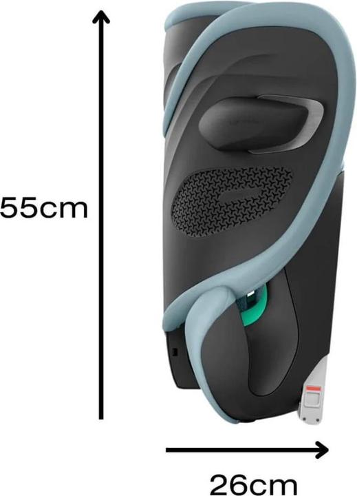 Actual product image Cybex Solution G2 I-Fix (Child seat, ECE R129/i-Size Standard)