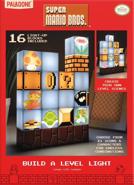 Produktbild Paladone Products - Super Mario Bros Build A Level Light - Leuchten -