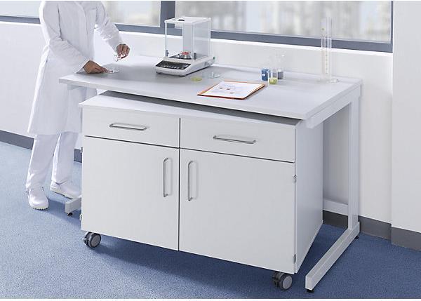 Actual product image Caspar & CO. Labora Laboratory base cabinet, high