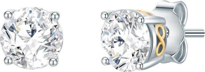 Trilani Ohrstecker Unendlichkeitszeichen Zirkonia - 33996 (Sterling Silber)