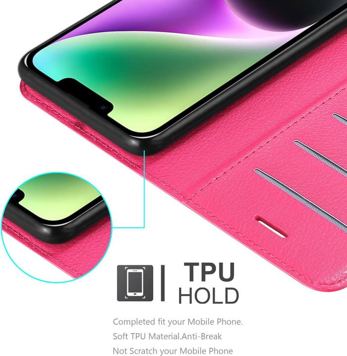 Actual product image Cadorabo Case for Apple iPhone 14 in Book Stand Style (Apple iPhone 14)