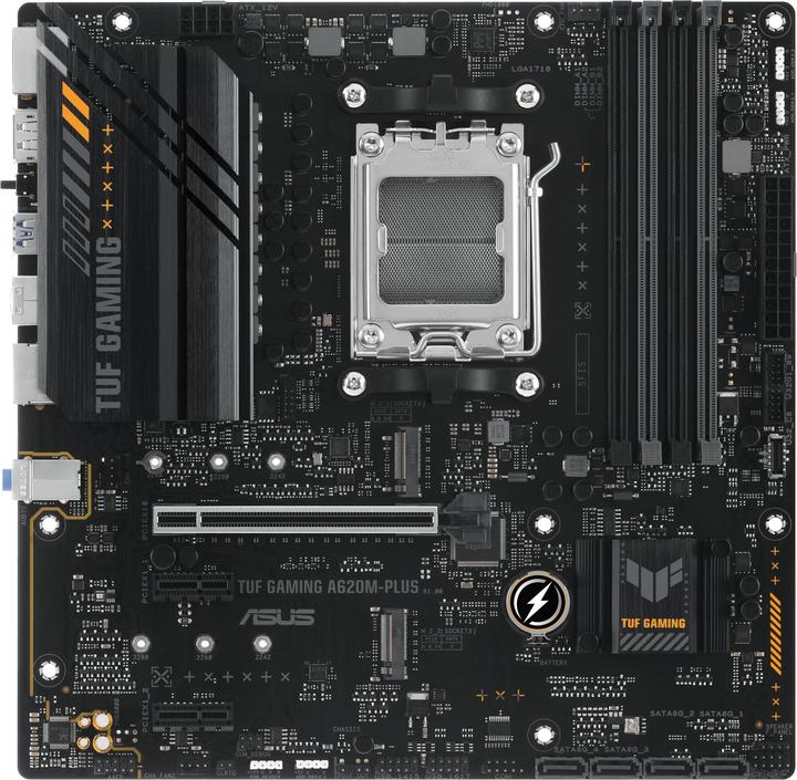 Productafbeelding ASUS TUF GAMING A620M-PLUS (AM5, AMD A620, mATX)
