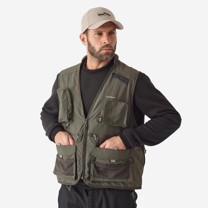 Actual product image Caperlan Angelweste FV 500 khaki (XXL)