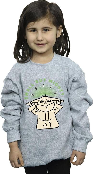 Produktbild Star Wars The Mandalorian Small But Mighty Grogu Sweatshirt Mädchen (140, 146)