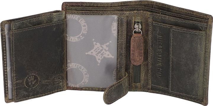 Immagine prodotto Billy the Kid Portafoglio Hunter RFID in pelle 8 cm