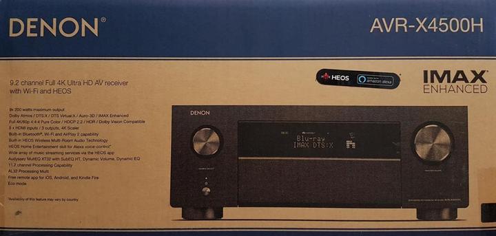 Image du produit Denon AVR-X4500H (9.2 canaux, FM)