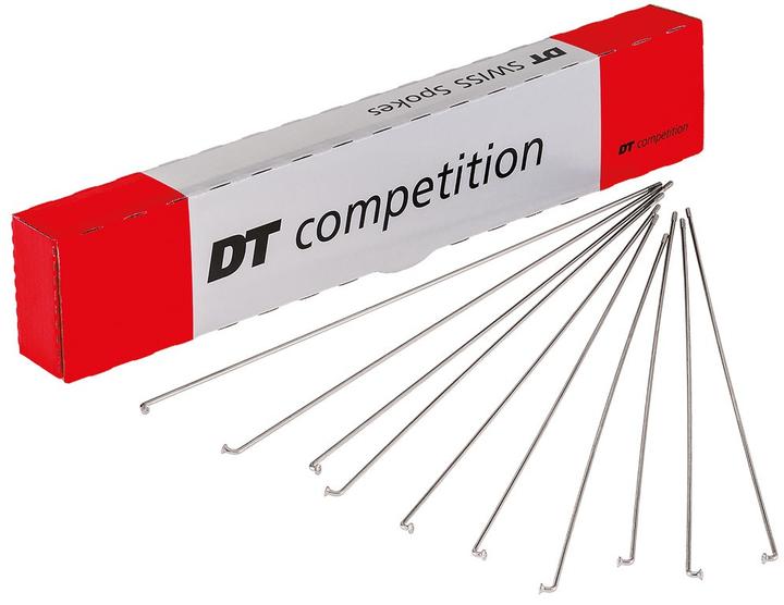 Actual product image DT Swiss Spokes Competition silver 2/1.8/2x264mm