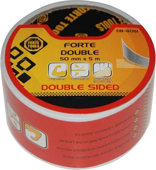 Image du produit Forte tools Ruban Adhésif Double Face 5m X 50 mm Fo
