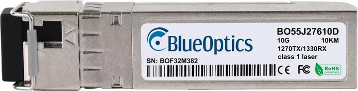 Produktbild BlueOptics Kompatibler MikroTik S+23LC10D © BO55J27610D SFP+ Bidi Transceiver, LC-Simplex, 10GBASE-BX-U, Single