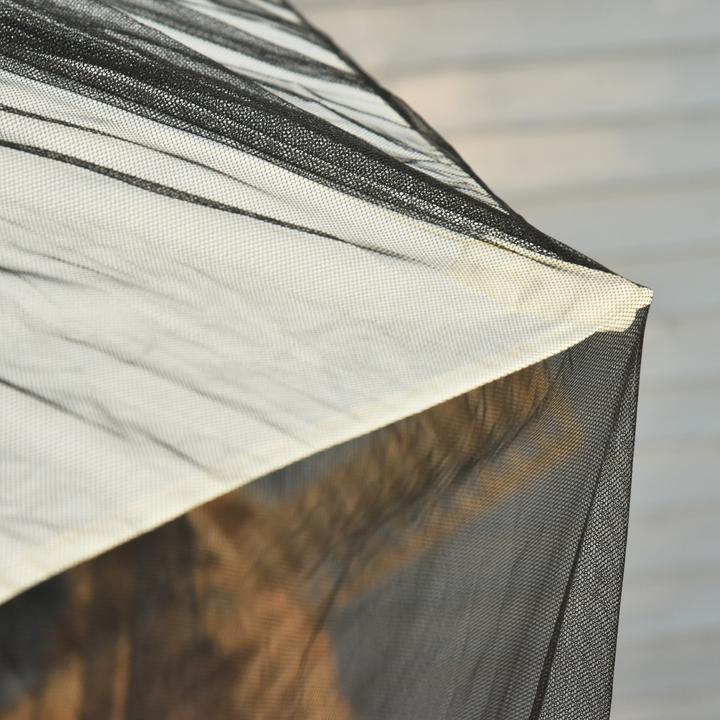 Produktbild Outsunny Moskitonetz für Sonnenschirm (300 x 230 cm)