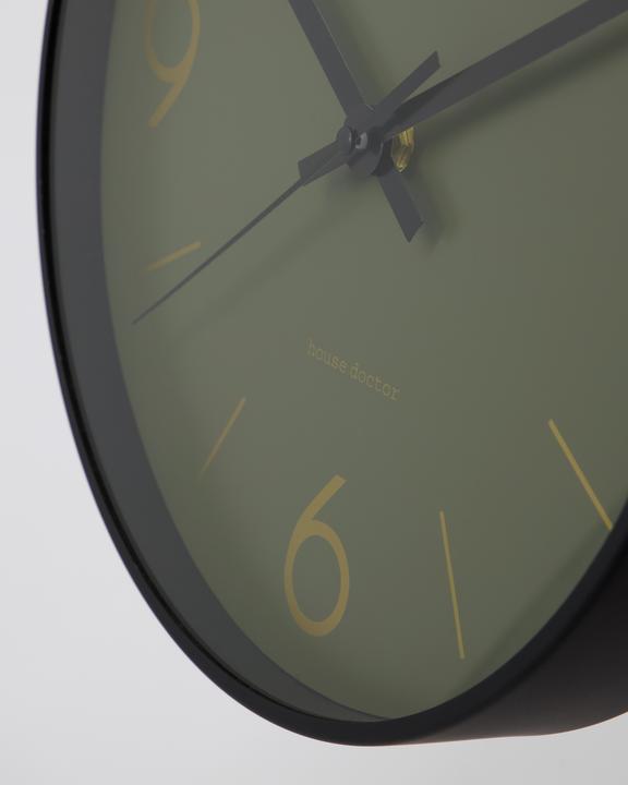 Actual product image House Doctor Wanduhr, HDTime, Dunkelgrün (24.80 cm)