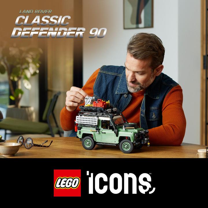 Productafbeelding LEGO Iconen Klassieke Land Rover Defender 90 10317 (10317, LEGO Icons, LEGO Zeldzame Sets)