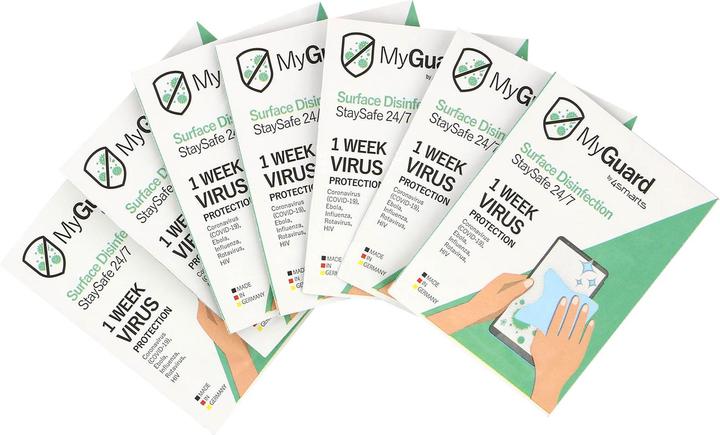 Actual product image 4smarts Display Cleaner MyGuard Surface Disinfection 24/7 Set of 12