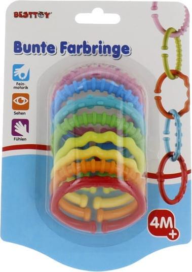 Actual product image Besttoy Colourful colour rings