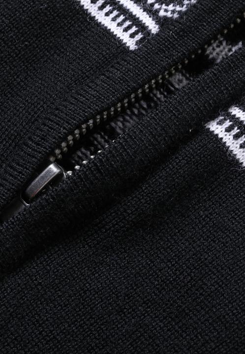 Image du produit Bellemere Sweater Unisex Vintage Sweden Design Full Zipped Cardigan (M)