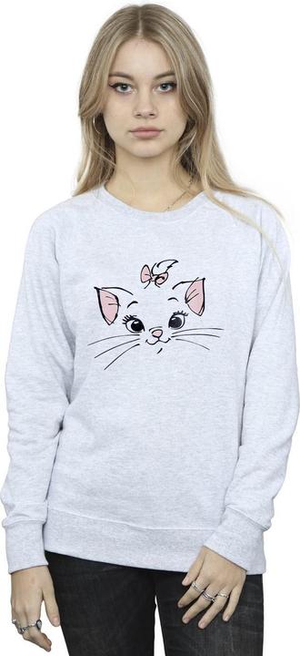 Disney Classics Marie Face Pocket Sweatshirt (S)