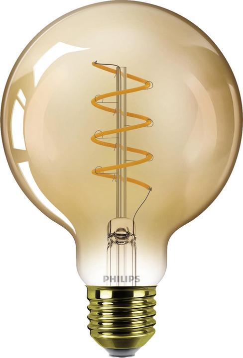 Actual product image Philips Amber (E27, 5.50 W, 470 lm, 1 x, F)