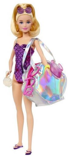 Image du produit Barbie Vêtements de mode et sac de luxe avec accessoires dans un présentoir de comptoir