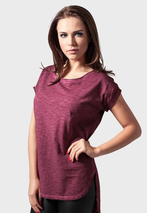 Immagine prodotto Urban Classics Tee lungo da donna a forma di schienale con tintura spray (XS)