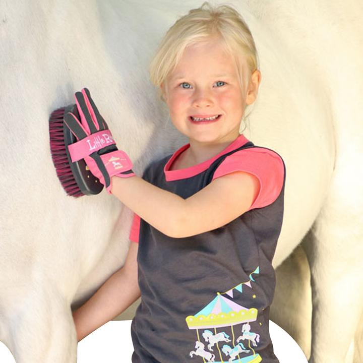 Actual product image Hy Equestrian Carousel riding gloves (L)
