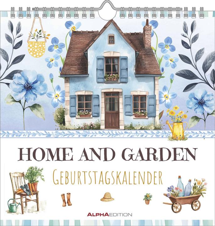 Immagine prodotto Alpha Edition Home & Garden - Geburtstagskalender (Tedesco)
