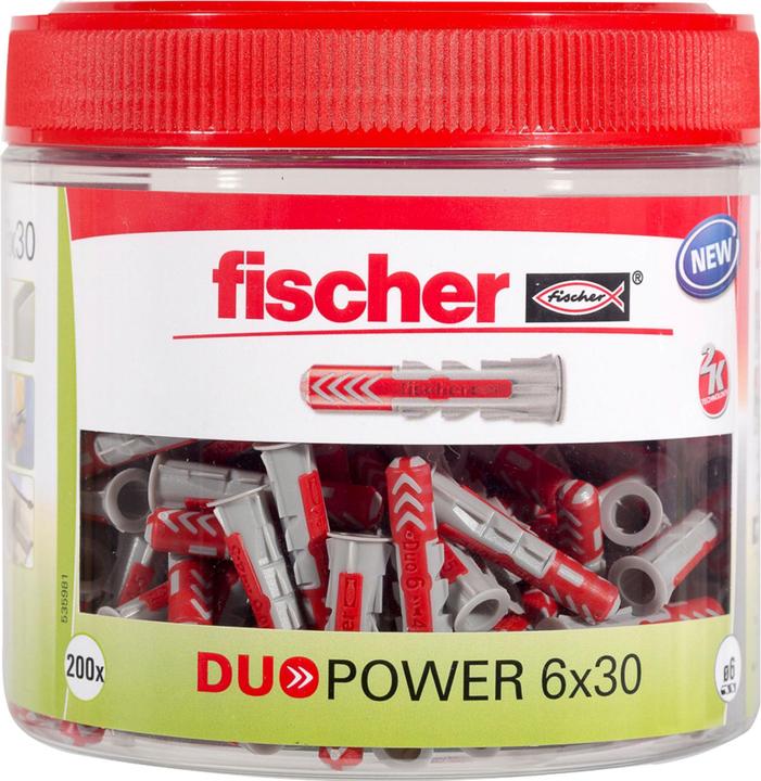 Fischer DuoPower 6x30 (200 Stk.)