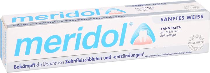 Produktbild Meridol Sanftes Weiss Zahnpasta (75 ml)