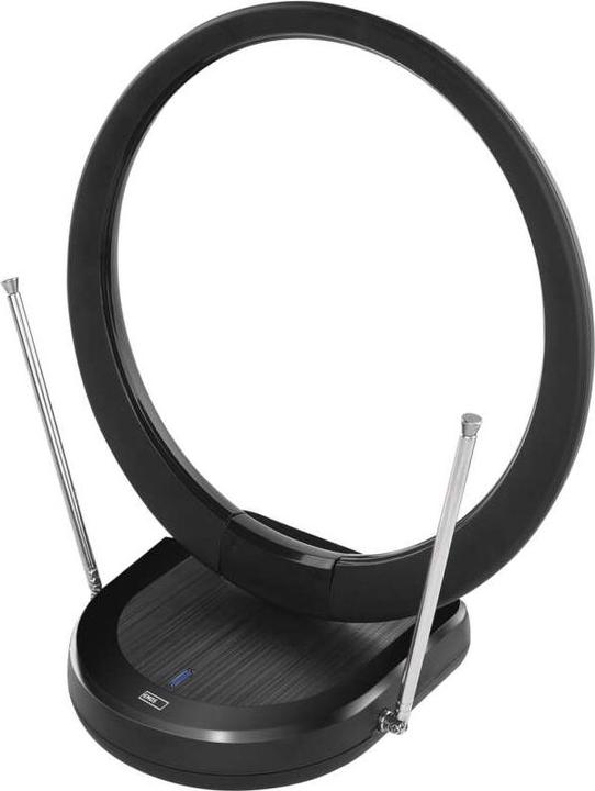Emos Antenne intérieure CITY RING-C500, filtre DVB-T2, DAB, LTE/4G/5G (Antenne d'intérieur, DVB-T / -T2)