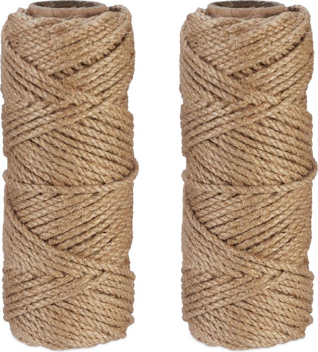 Relaxdays 2x natural rope