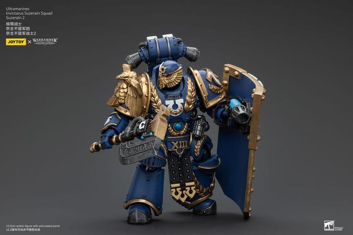 Produktbild Joy Toy Warhammer The Horus Heresy Actionfigur 1/18 Ultramarines Invictarus Suzerain Squad Suzerain 2 12 cm