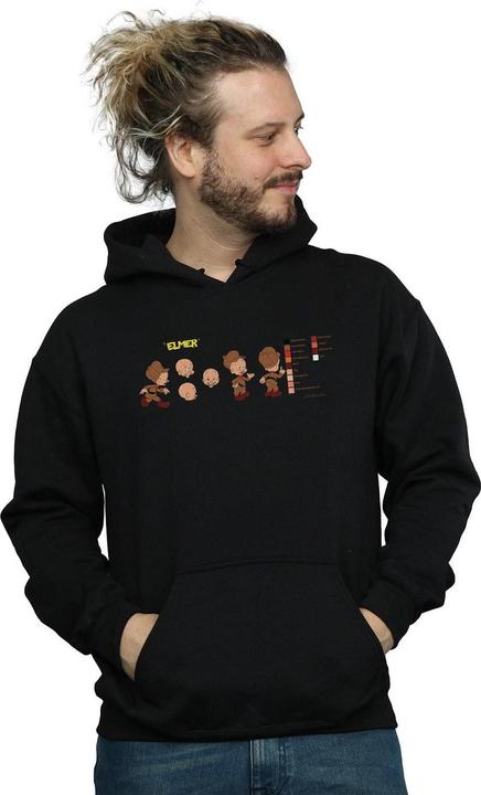 Produktbild Looney Tunes Elmer Fudd Colour Code Kapuzenpullover (4XL)