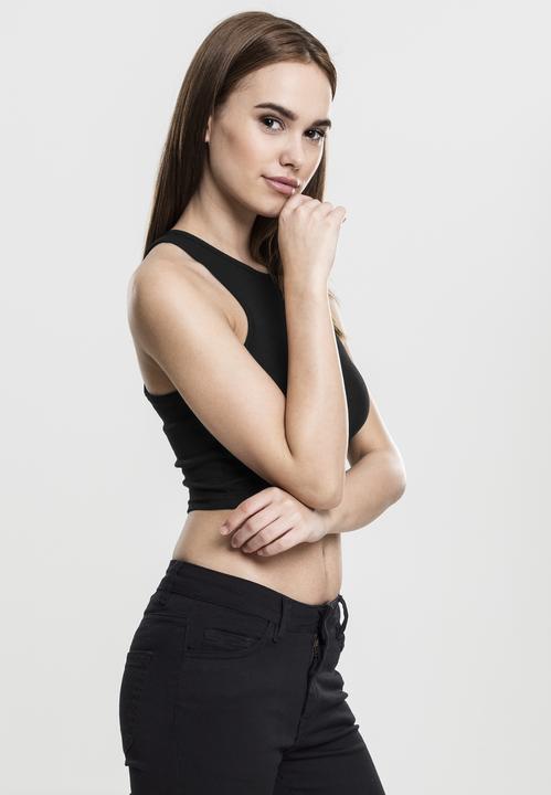 Image du produit Urban Classics Ladies Cropped Rib Top (XL)