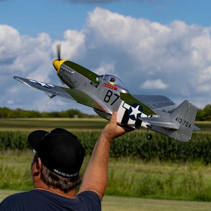 Produktbild E-Flite AVION Mustang P-51D 1000mm EP PNP (Warbird)