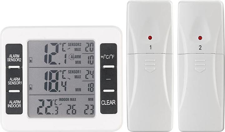Produktbild Rosenstein & Söhne Digitales Funk-Kühl- & Gefrierschrank-Thermometer