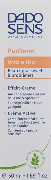 Actual product image Dado Sens PURDERM Effect Cream - Impure Skin (50 ml, Day cream)