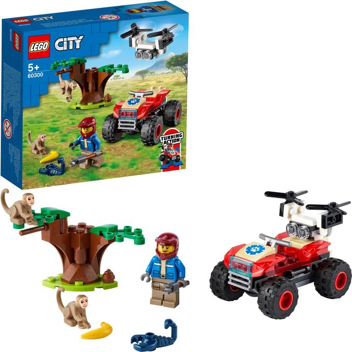 Image du produit LEGO Quadrant "Sauvetage des animaux (60300, LEGO City)