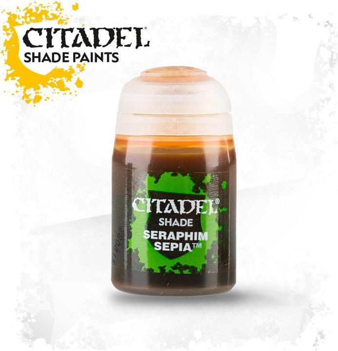 Immagine prodotto Games Workshop Citadel Pot de Peinture - Ombra Serafino Sepia (24ml) (Serafino Seppia, 24 ml)