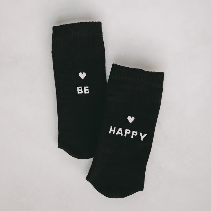 Immagine prodotto Eulenschnitt Calzini be happy 39-42 nero - di (Confezione singola, 39 - 42)