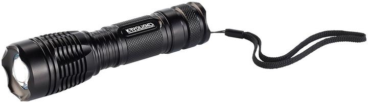 KryoLights Lampe de poche à LED avec batterie et chargeur (15.50 cm)
