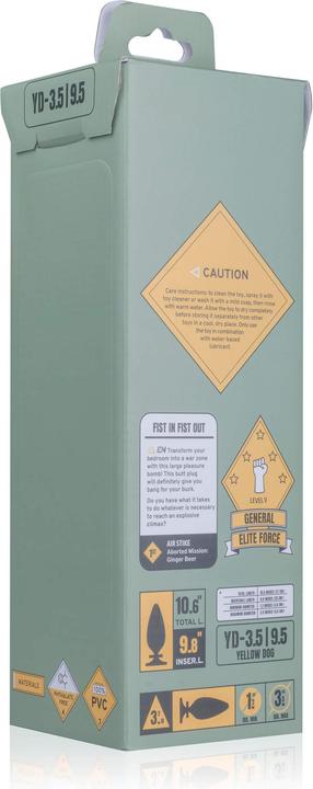 Actual product image Buttr Yellow Dog