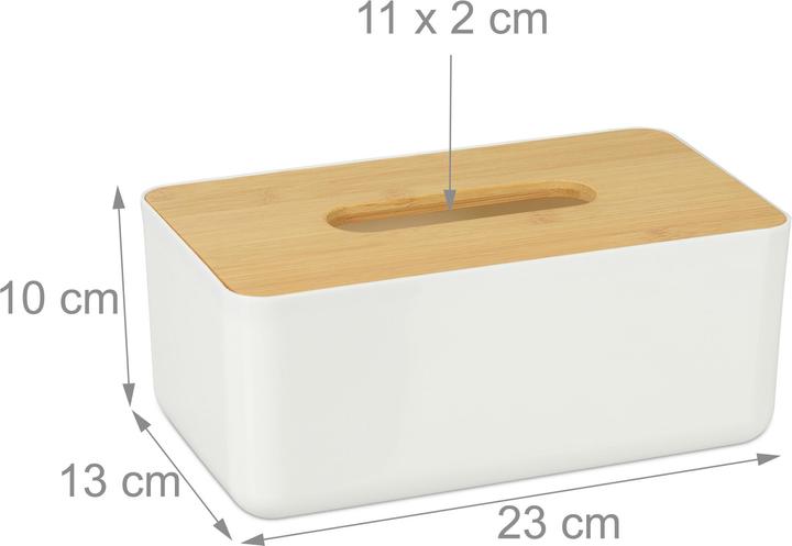 Produktbild Relaxdays Kosmetiktücherbox