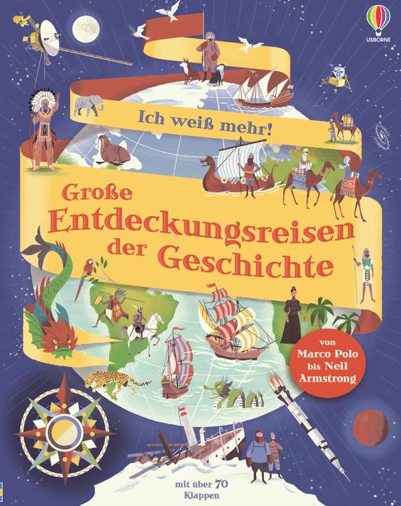 Produktbild Ich weiss mehr! Grosse Entdeckungsreisen der Geschichte (Deutsch, Emily, Bone, 2024)