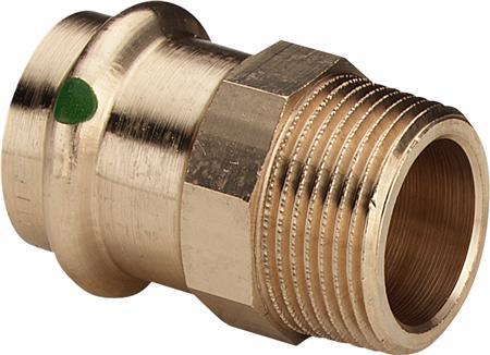 Viega Temporary connection with C-Contur 54x2 brz - 195267 (Press connection)