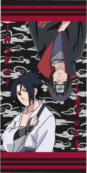 MCU Naruto Itachi and Sasuke towel beach towel 70x140cm (70 x 140 cm)