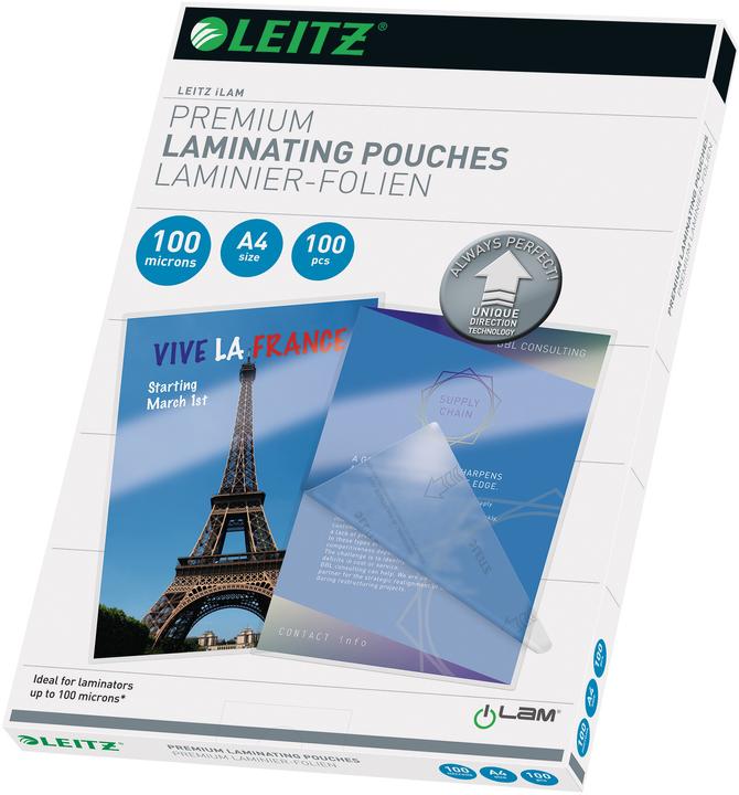 Image du produit Leitz Films de laminage à chaud (A4, 100 pièce(s), 100 µm)