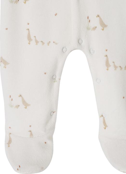 Actual product image Vertbaudet 2er-Pack Baby Samtstrampler mit Bio-Baumwolle (68)