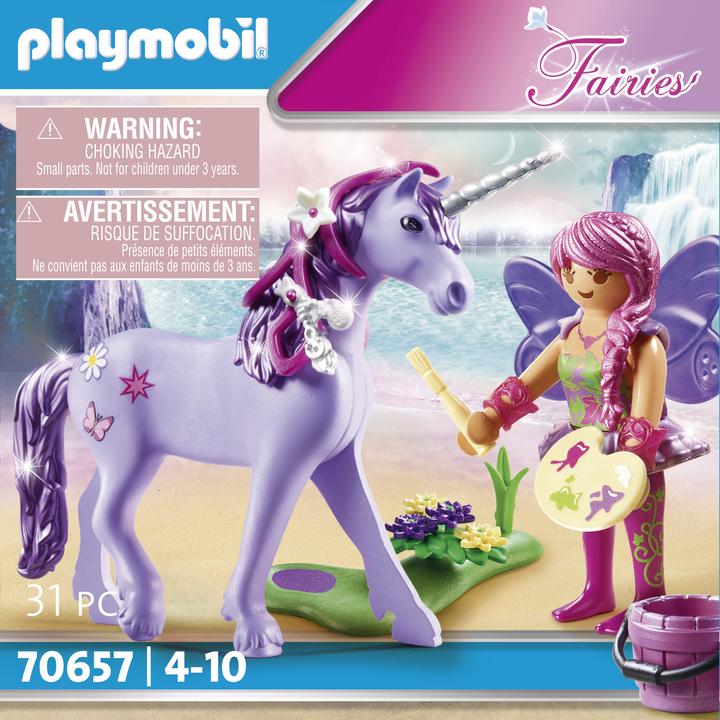Produktbild Playmobil Einhorn mit Schmück-Fee (70657)