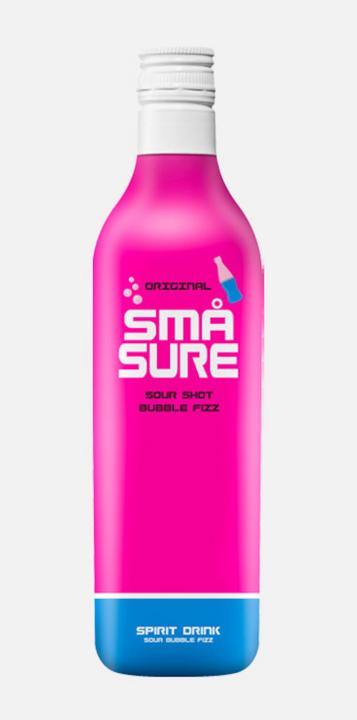 Actual product image Små Sure SMÅ Sour Bubble Fizz (1 x 70 cl)