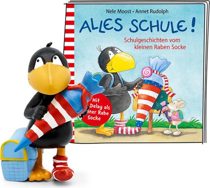 Produktbild Tonies Hörbuch Tonie : Der kleine Rabe Socke - Alles Schule. (Deutsch)