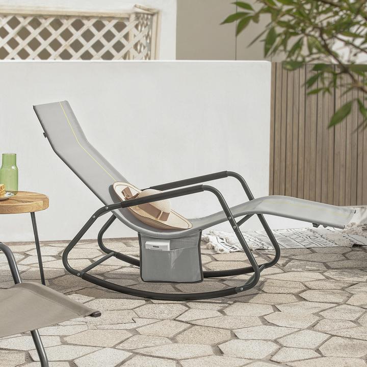 Actual product image SoBuy Garden lounger (57 cm)